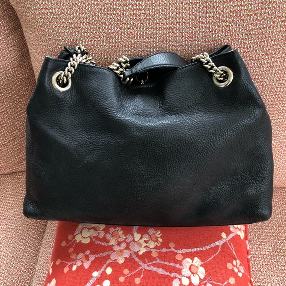 GUCCI BLACK SOHO TOTE- HO HO HO🎁🎉🎆 - Picture 5 of 8